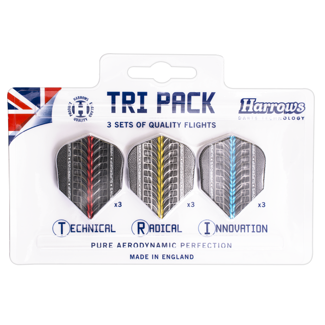 Tri Pack Supergrip Flights