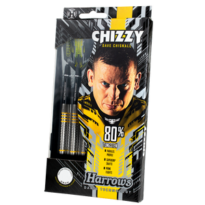 CHIZZY 80% TUNGSTEN DARTS SET